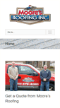 Mobile Screenshot of mooresroofing.com